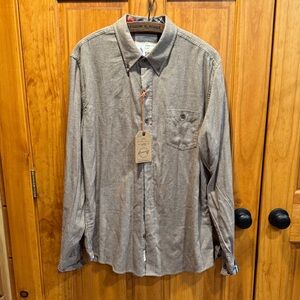 Weatherproof Men's Casual Button-Down Shirt - Gray